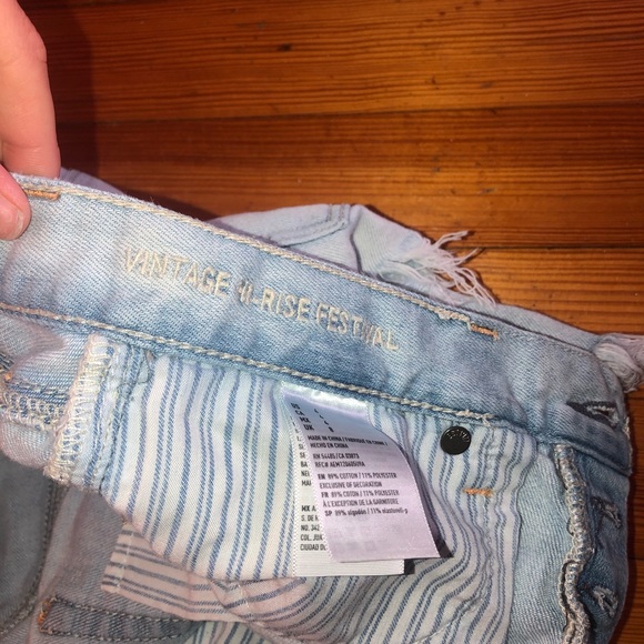 American Eagle Vintage High Rise Festival Shorts - Picture 4 of 5